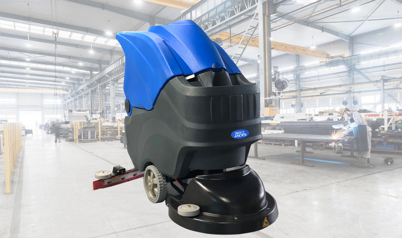 手推式洗地機(jī)使用