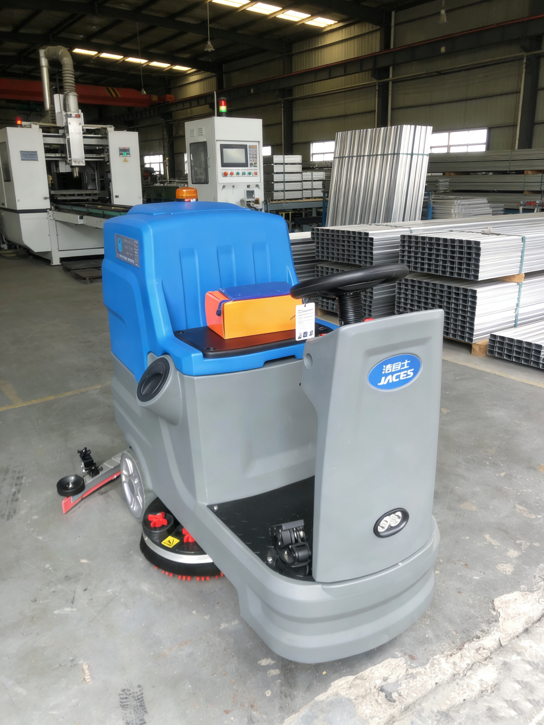 鋁合金工廠洗地機,潔臣士洗地機